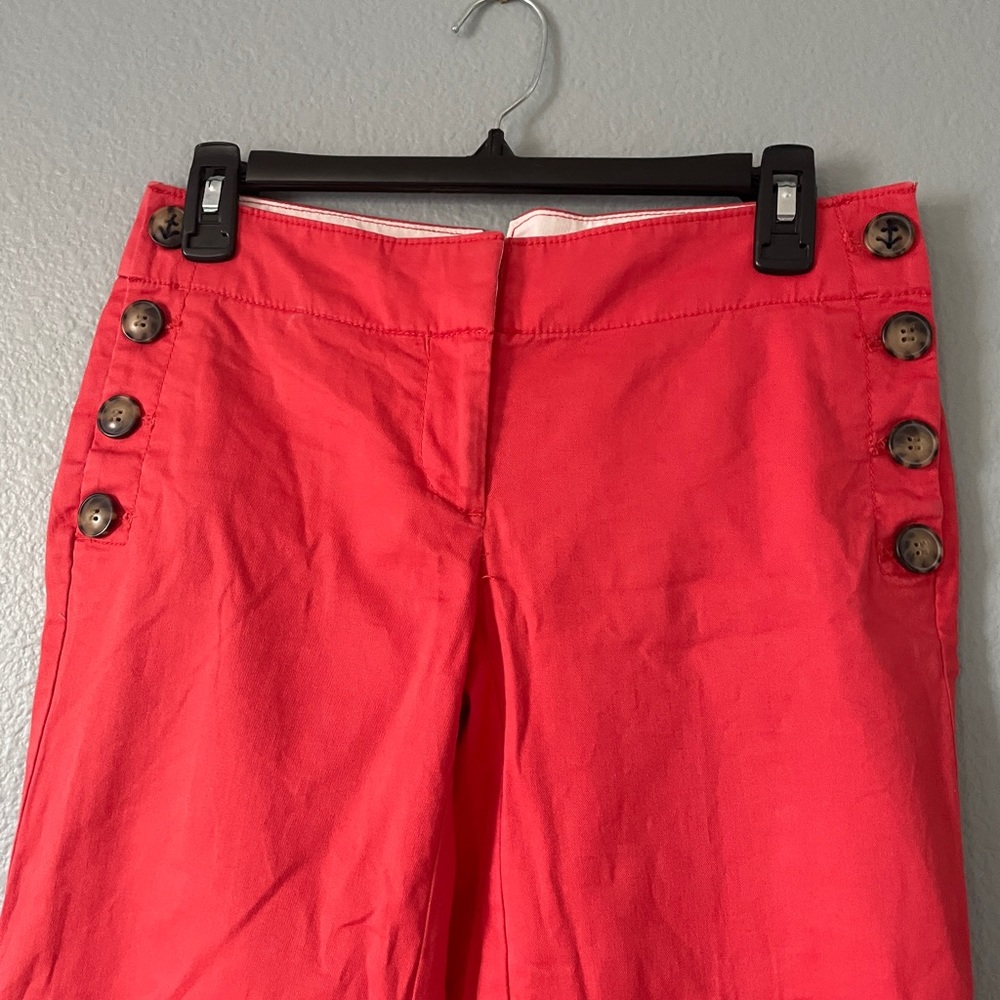 Anne Taylor Loft Career Marisa Trousers Pants, Slightly used-size OP- Orange